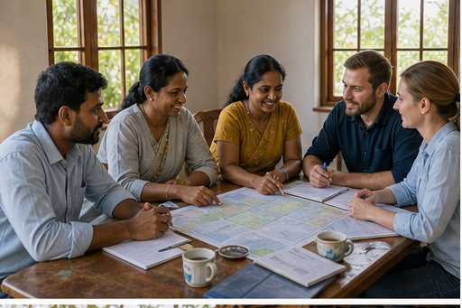 AI-generated charity mission planning with community partners