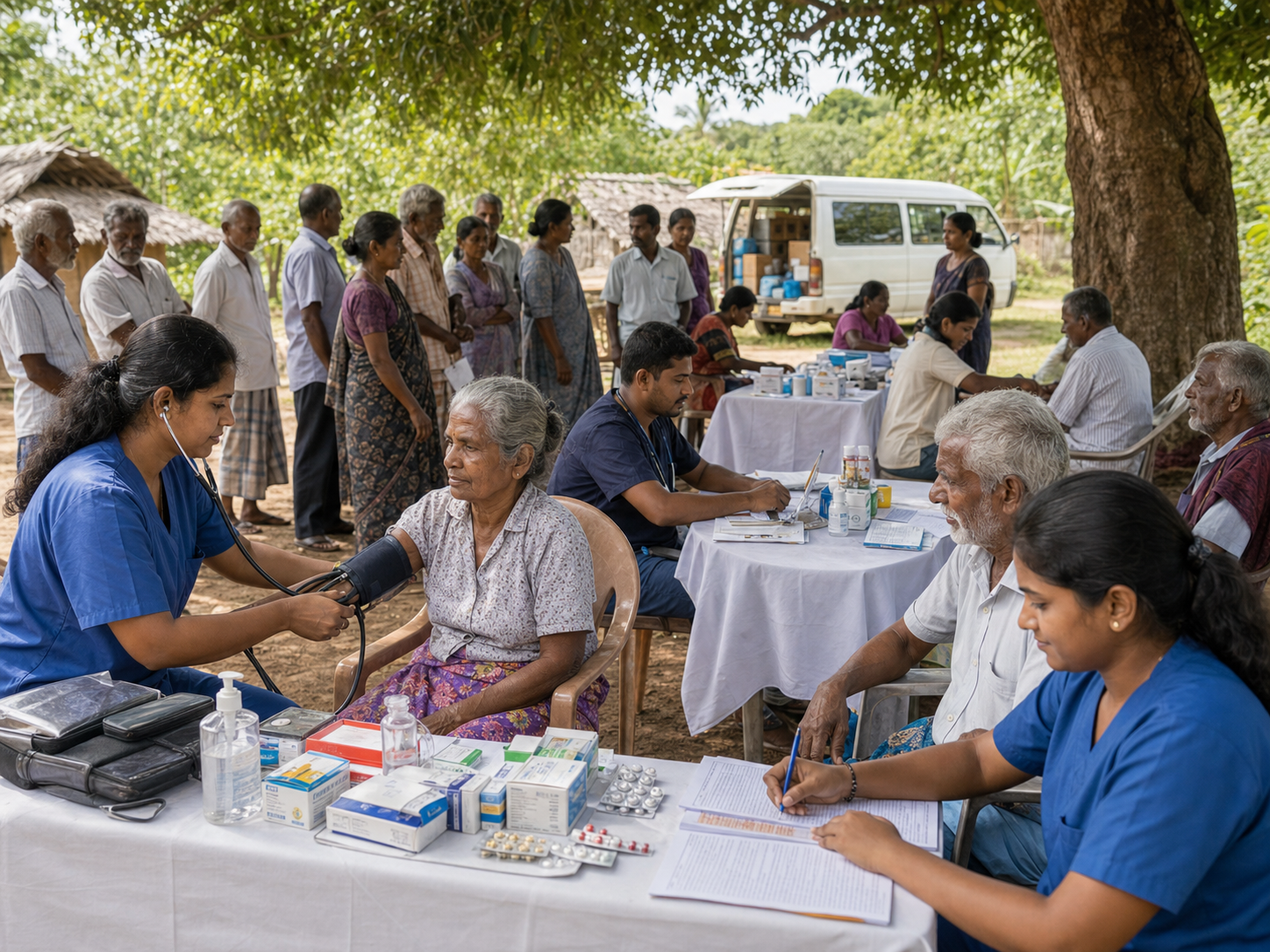 Medical Camp Reaches 500 Patients in Remote Villages